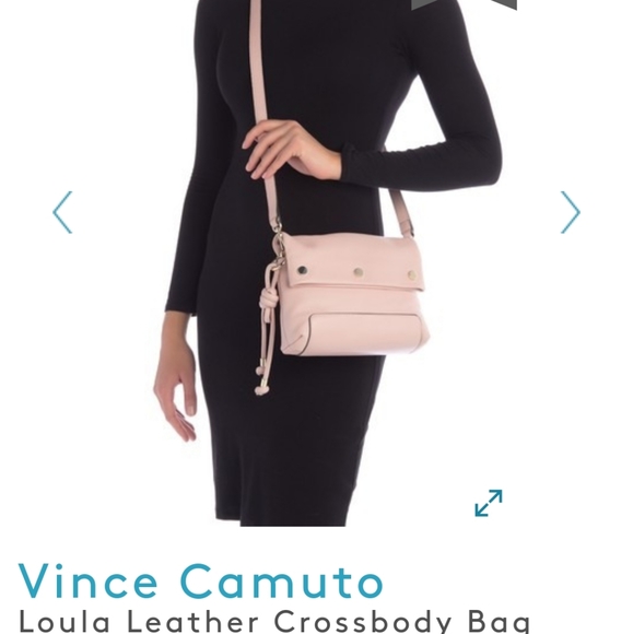 Vince Camuto Handbags - Vince Camuto Loula leather crossbody bag NWT